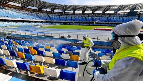 HOY / El fútbol italiano regresa el 20 junio y habrá 124 duelos en 44 días