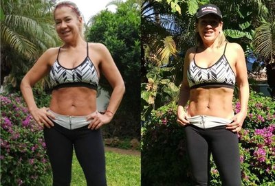 Se volvió fit: Cuerazo pela la ex del “Colorado” Gamarra | Crónica