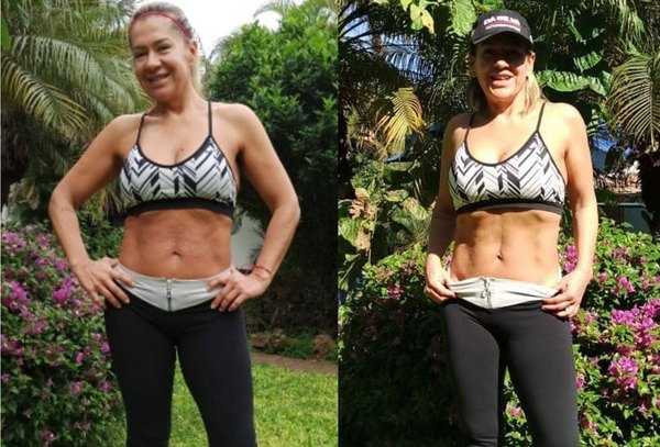 Se volvió fit: Cuerazo pela la ex del “Colorado” Gamarra | Crónica