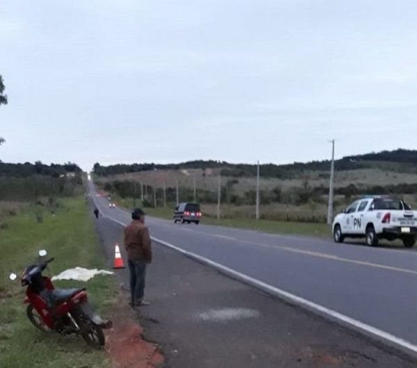 Transeúnte fallece al ser atropellado por una camioneta en Cordillera