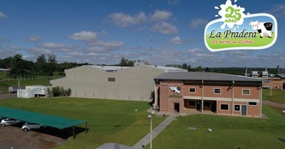 La Pradera produce 100 mil litros de leche diarios