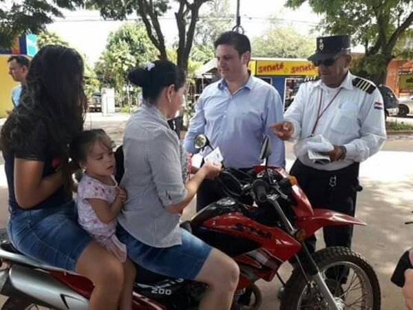Intendente encabezó campaña de concientización - Campo 9 Noticias