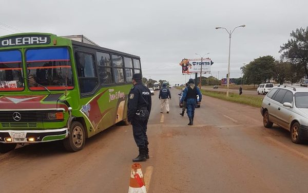 Policía Nacional intensifica controles en Alto Paraná