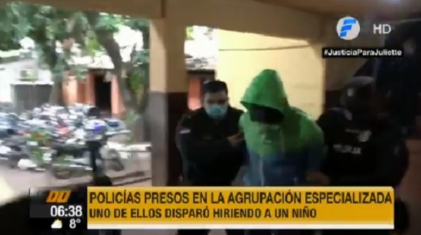 Policías que hirieron a niño soportarán proceso en prisión