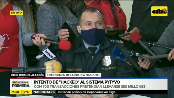 Los G. 350 millones "hackeados" se recuperaron, afirman