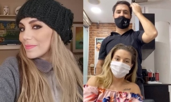 Luego del encierro, algunas famosas "corrieron" a la peluquería