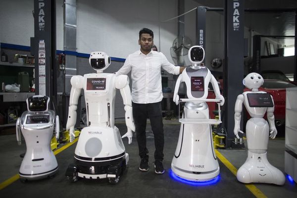 Los robots también se adaptan al mundo COVID-19 - Tecnología - ABC Color