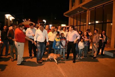 Inauguración de obra sobre Enfermera del Chaco - Campo 9 Noticias