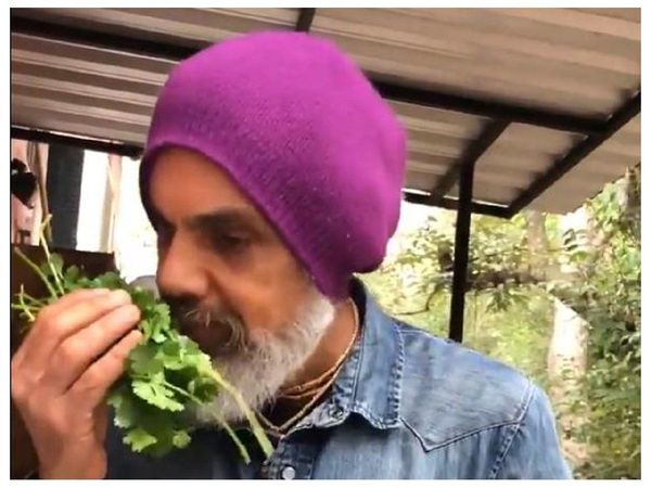 Leo Rubín afirma que las verduras de su huerta son deliciosas