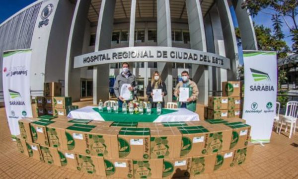 » Grupo Sarabia firma alianza de actores claves con el Hospital Integrado Respiratorio de Alto Paraguay