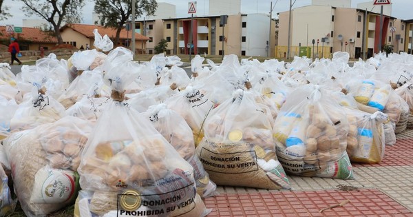 Segunda entrega de mil kits de alimentos en el barrio San Francisco