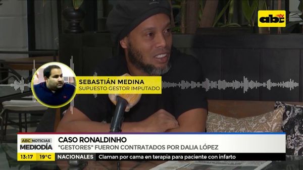 Gestores del caso Ronaldinho fueron contratados por Dalia López - ABC Noticias - ABC Color