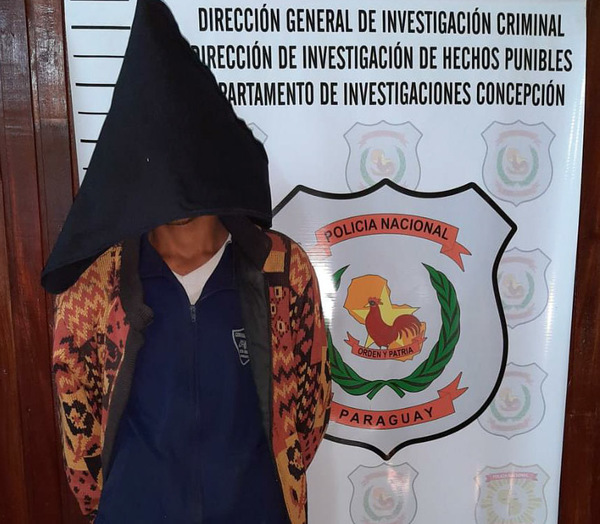 Concepción: Detienen a joven buscado por un hecho de hurto