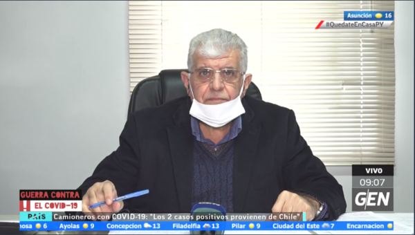 HOY / Said Taigen, secretario general de la Cámara de Comercio y Servicio de CDE: "Lo que pedimos es que el Gobierno acepte que las personas puedan entrar  a trabajar con un certificado de resultado negativ