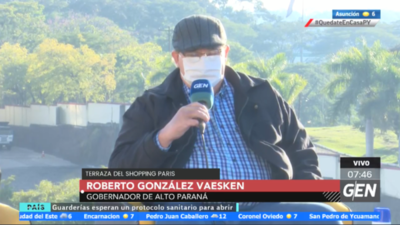 HOY / ¿Hacia dónde va Alto Paraná? La zona más golpeada económicamente del país, al respecto habló el Gobernador Roberto González Vaesken
