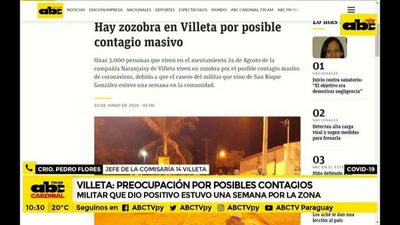 Preocupación por posibles contagios masivos en Villeta - ABC Noticias - ABC Color