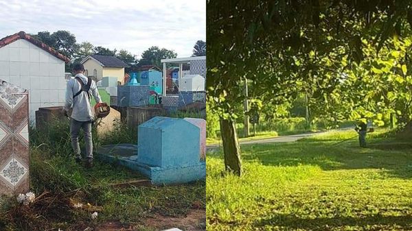 Santa Rosa; mandan limpiar cementerio y accesos a la ciudad - Digital Misiones