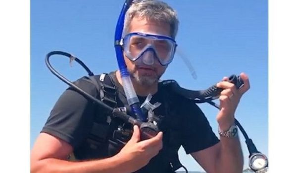 Mario Abdo destaca el turismo interno y enseña a bucear en el río Paraná - Digital Misiones