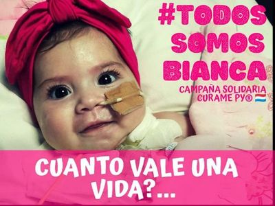 Padres de Bianca recurren a colecta virtual para recaudar fondos 