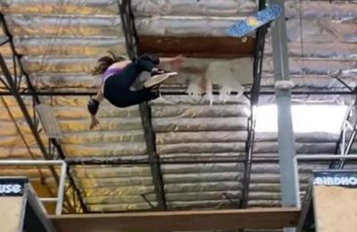 La brutal caída de Sky Brown, la niña prodigio del skateboard mundial - SNT