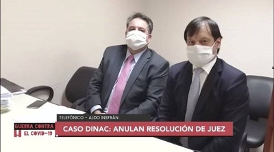 HOY / El Tribunal de Apelaciones anuló resolución del juez en el caso de tapabocas de la DINAC