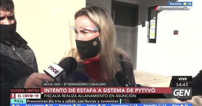 Caso Pytyvõ: Fiscalía realizó nuevo allanamiento, pero no se encontró nada