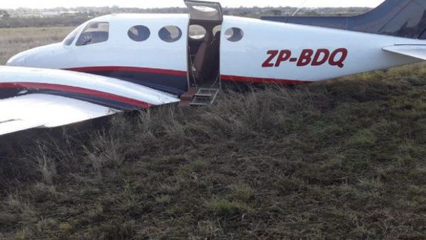 Aterrizaje forzoso de un avión que trasladaba a funcionarios del MOPC
