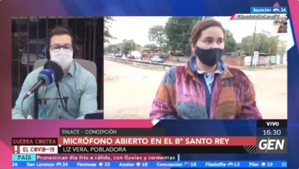 HOY / Las ollas populares en el B° Santo Rey de Concepción toman una pausa