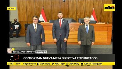 Mesa de Periodistas: Conforman nueva mesa directiva en Diputados - Mesa de Periodistas - ABC Color