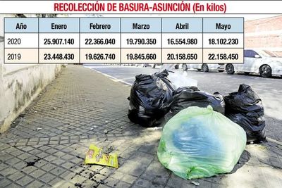 Recolectaron 7 mil toneladas menos de basura - Locales - ABC Color