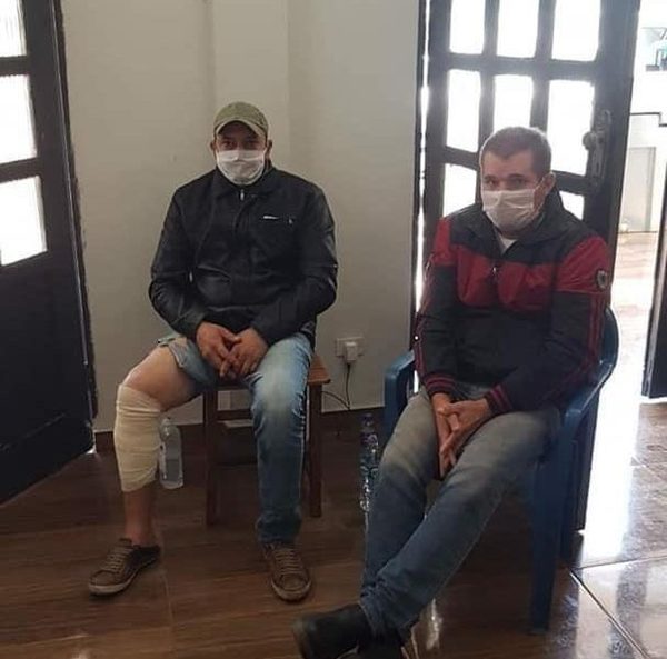 Dos brasileños detenidos al intentar ingresar al país por el río