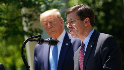 El secretario de Defensa desafía a Trump y dice que no apoya el uso de militares para frenar las protestas en Estados Unidos