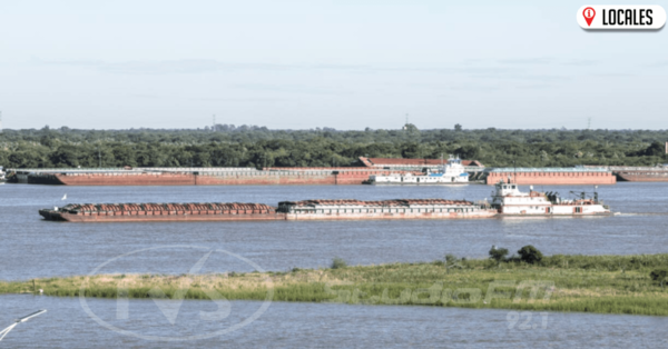 170 embarcaciones sacaron 238.800 toneladas de mercaderías por el río Paraná