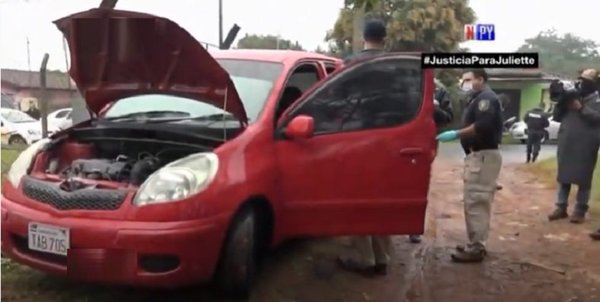 Abandonan vehículo utilizado en millonario robo en Ñemby | Noticias Paraguay