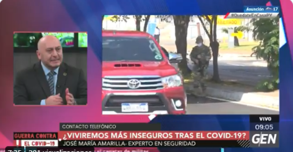 HOY / José Amarilla, especialista en seguridad, sobre seguridad después del Covid-19