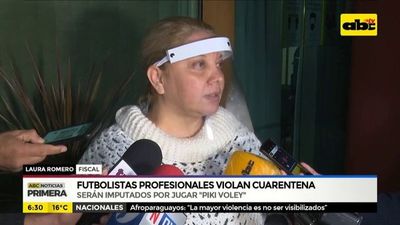 Imputarán a jugadores que violaron cuarentena - ABC Noticias - ABC Color