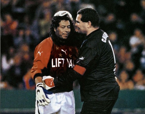 De Higuita para Chilavert: “Es un líder y una gran persona”