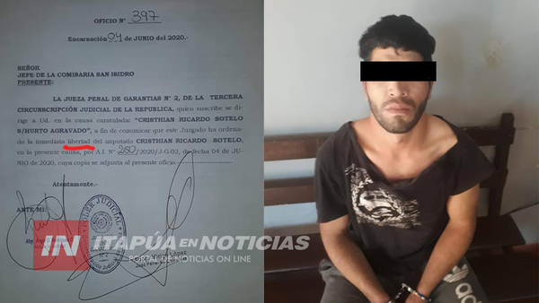 JUEZA LIBERA A “PY GUAZÚ” Y CAUSA INDIGNACIÓN EN SAN ISIDRO DE ENCARNACIÓN.