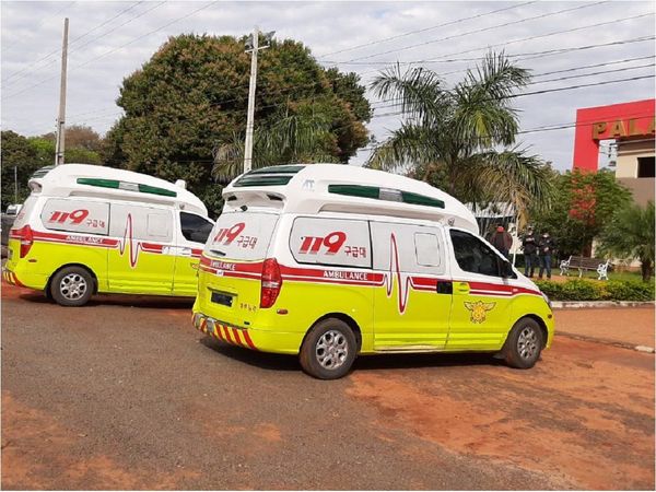 Modernas ambulancias son donadas para Liberación y Lima