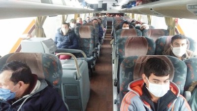 Desde Neuquén, Argentina, 60 compatriotas iniciarion viaje de repatriación