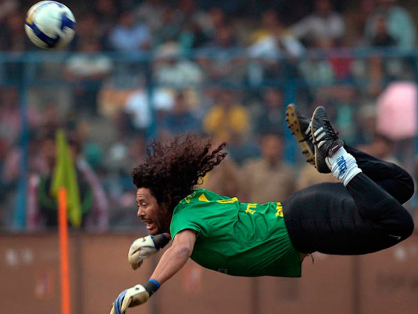 René Higuita y su pecualiar escorpión