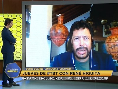 Higuita recuerda la Libertadores del 89