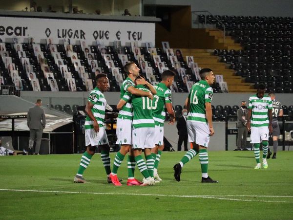 El Sporting empata a domicilio contra el Vitória de Guimarães