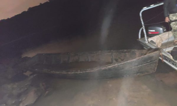 Incautan embarcación a orillas del Paraná