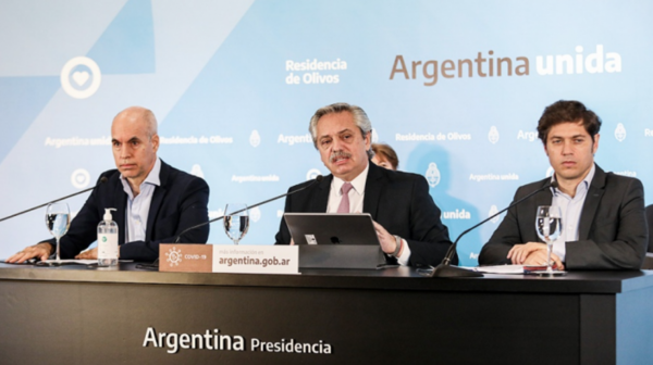 HOY / Argentina extiende las restricciones por un lapso de tres semanas