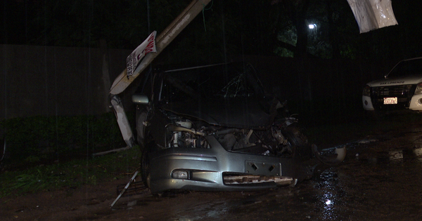 Accidente de tránsito en San Lorenzo deja sin luz a un barrio entero