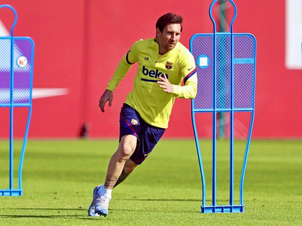 Messi sigue sin entrenarse con el grupo