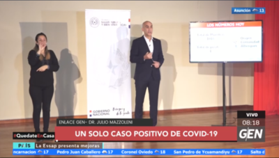 HOY / Conferencia de Prensa del ministro Julio Mazzoleni