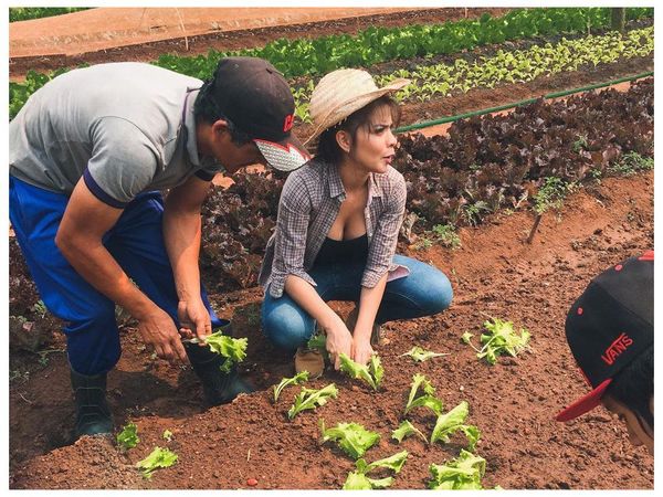 Letty también planea tener su propia huerta