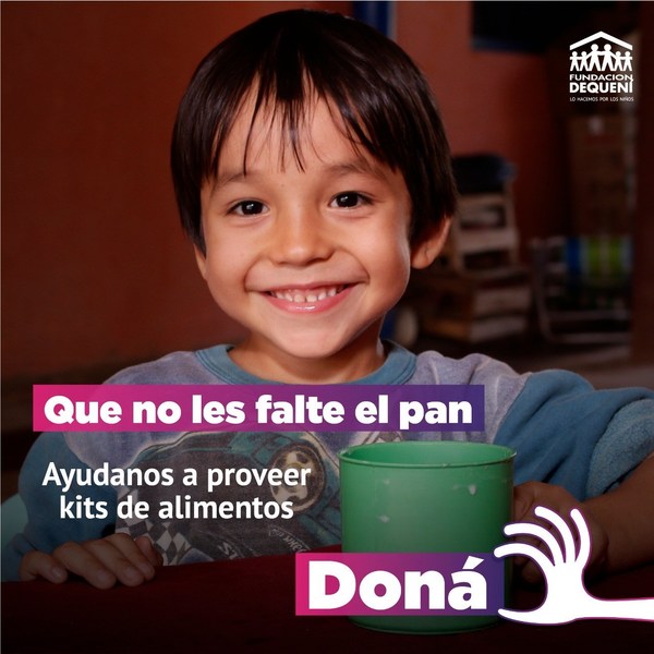 Dequení recibe donaciones para asistir a familias afectadas por la pandemia